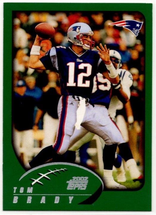 Tom Brady 2002 Topps Card #248