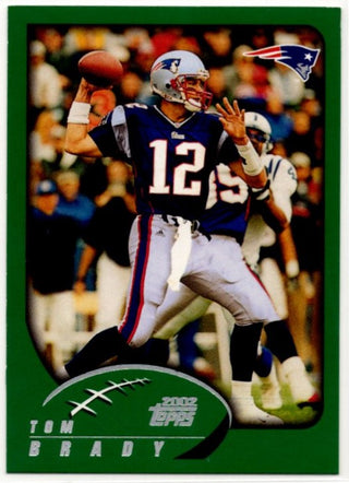 Tom Brady 2002 Topps Card #248