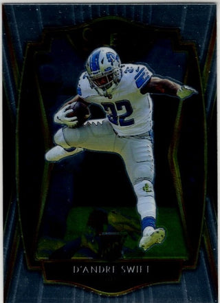 D'Andre Swift 2020 Panini Select Premier Level RC Card #151