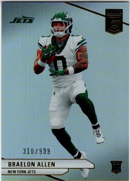 Braelon Allen 2024 Panini Donruss Elite RC Card #194 310/999