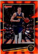 Nikola Jokic 2020-21 Panini Donruss Orange Laser Card #7