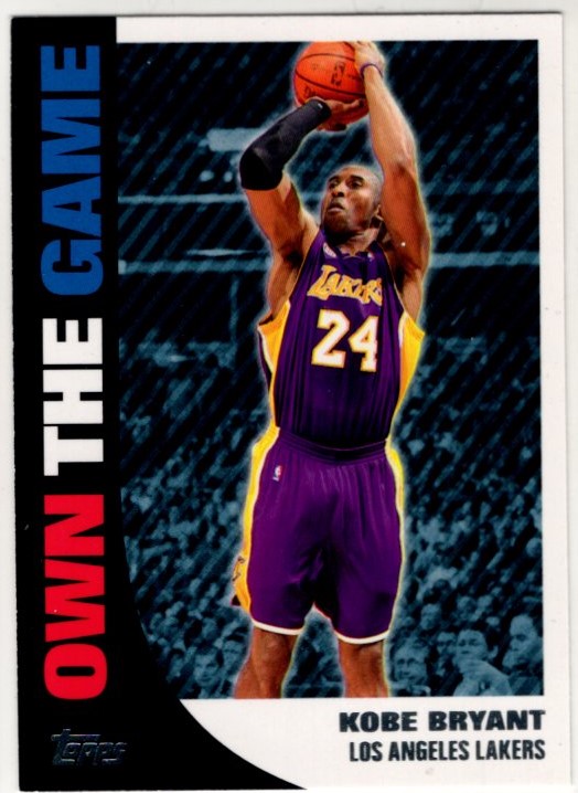 Kobe Bryant 2008-09 Topps Own the Game Card #0TG16