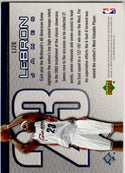 Lebron James 2005-06 Upper Deck Rookie of the Year Card #LJ26