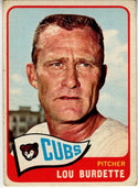Lou Burdette 1965 Topps card #64