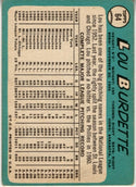 Lou Burdette 1965 Topps card #64
