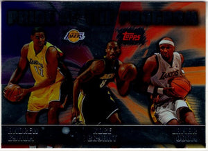 Topps 2006 Pride of the Program Kobe Bryant, Lamar Odom, Andrew Bynum Card #PP9