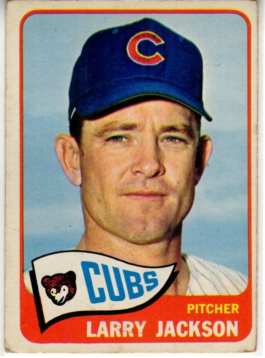 Larry Jackson 1965 Topps card #420