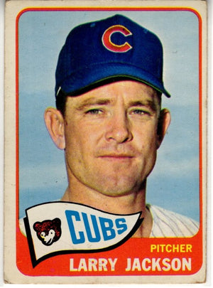 Larry Jackson 1965 Topps card #420