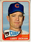 Larry Jackson 1965 Topps card #420