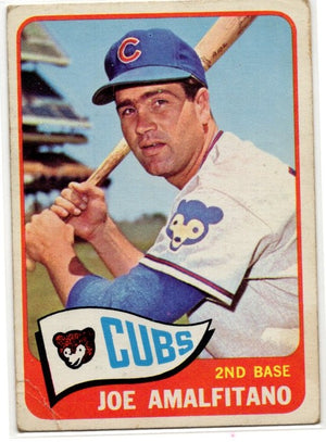Joe Amalfitano 1965 Topps card #402