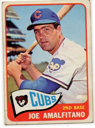 Joe Amalfitano 1965 Topps card #402