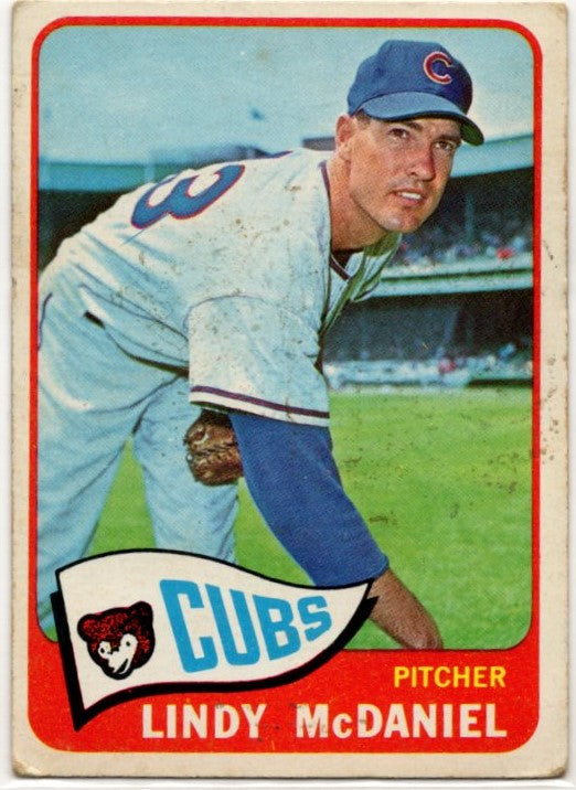 Lindy McDaniel 1965 Topps card #244