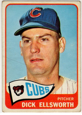 Dick Ellsworth 1965 Topps card #165