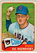 Vic Roznovsky 1965 Topps card #334