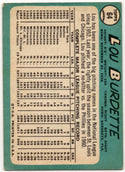 Lou Burdette 1965 Topps card #64