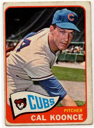Cal Koonce 1965 Topps card #34