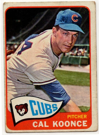 Cal Koonce 1965 Topps card #34