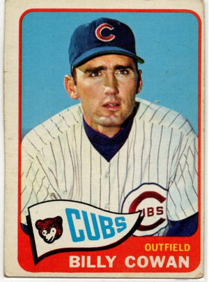 Billy Cowman 1965 Topps card #186