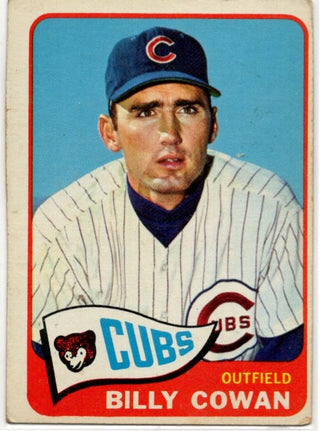 Billy Cowman 1965 Topps card #186