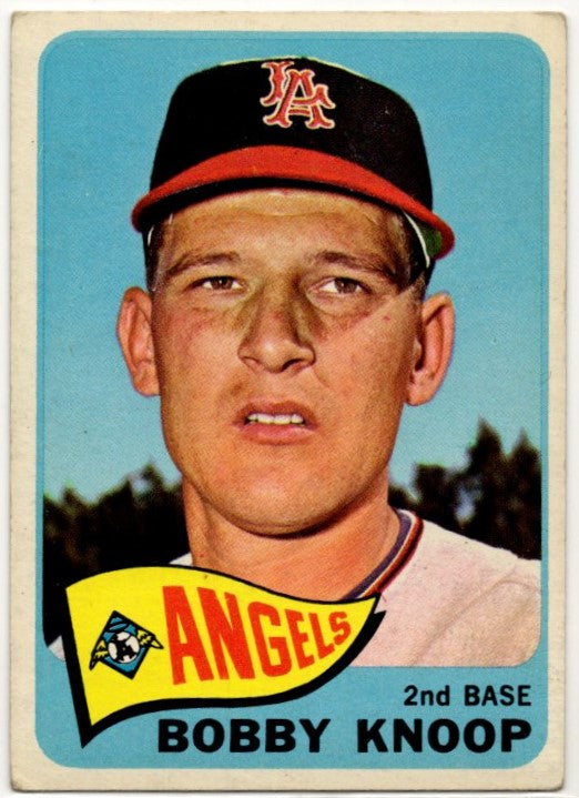 Bobby Knoop 1965 Topps card #26