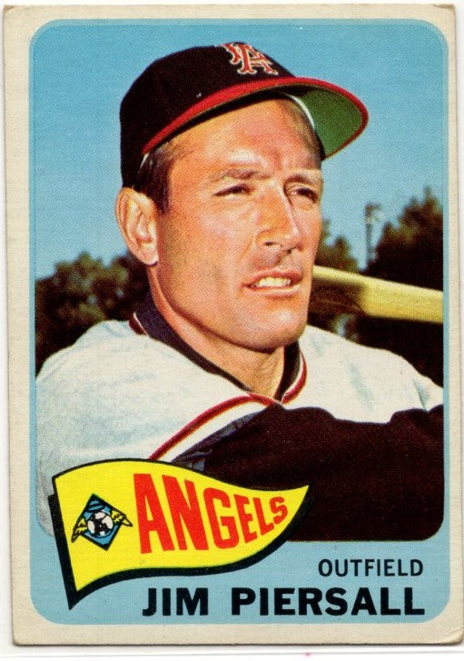Jim Piersall 1965 Topps card #172