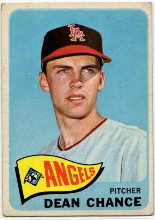 Dean Chance 1965 Topps card #140