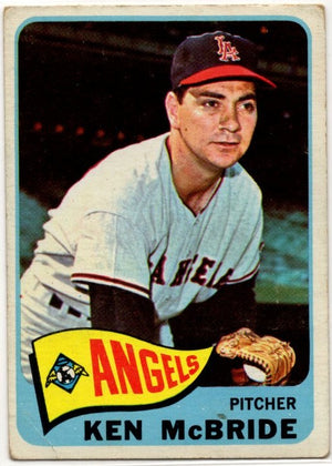 Ken McBride 1965 Topps card #268