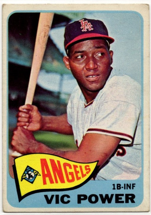 Vic Power 1965 Topps card #442
