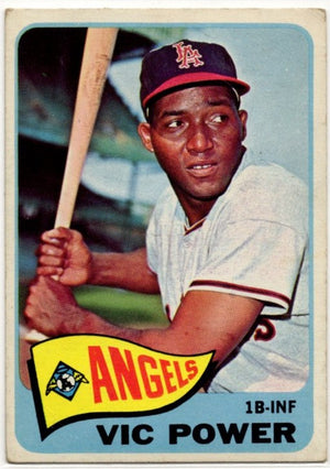 Vic Power 1965 Topps card #442