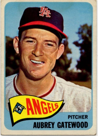 Aubrey Gatewood 1965 Topps card #422