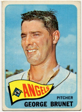 George Brunet 1965 Topps card #242