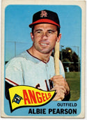 Albie Pearson 1965 Topps card #358
