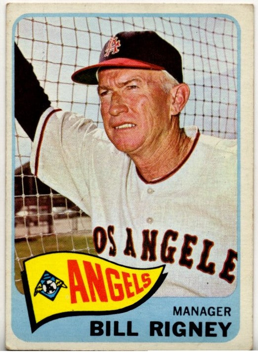 Bill Rigney 1965 Topps card #66