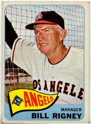 Bill Rigney 1965 Topps card #66