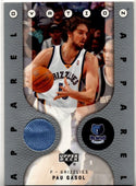 Pau Gasol Upper Deck 2006-07 Ovation Apparel Jersey Card #OA-PG