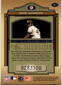 Bob Gibson 2004 Donruss Timeless Treasures Card #87 028/100
