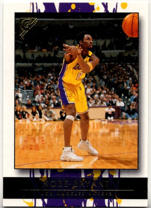 Kobe Bryant 2000-01 Topps Gallery Card #80