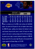Kobe Bryant 1999-00 Upper Deck Card #58