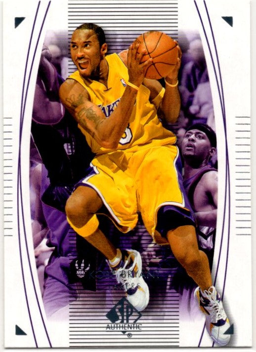 Kobe Bryant 2003-04 Upper Deck SPx Authentic Card #35