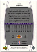 Kobe Bryant 2003-04 Upper Deck SPx Authentic Card #35