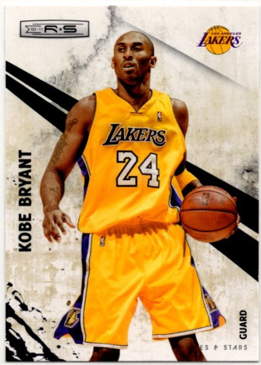 Kobe Bryant 2010-11 Panini Rookie & Stars Card #90