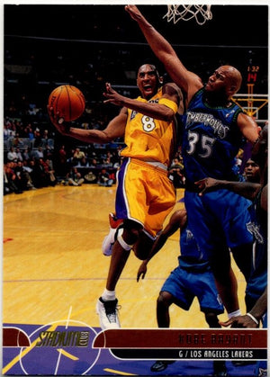 Kobe Bryant 2001-02 Topps Stadium Club Card #10
