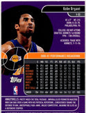 Kobe Bryant 2001-02 Topps Stadium Club Card #10