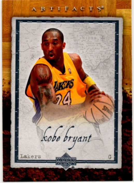 Kobe Bryant 2007-08 Upper Deck Artifacts Card #40