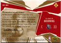 Alonzo Mourning 2003-04 Upper Deck Black Diamond Single Diamond Jersey Card #BD-M0 10/100