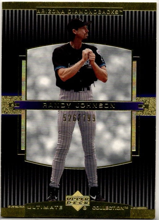 Randy Johnson 2002 Upper Deck Ultimate Collection Card #4 526/799