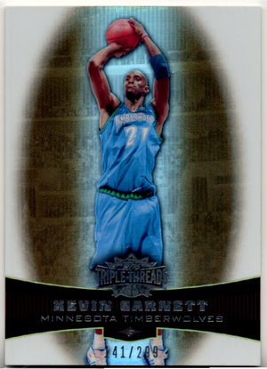 Kevin Garnett 2006-07 Topps Triple Threads Card #18 141/299
