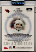Jake Plummer 2002 Topps Pristine Refractor Card #10 306/349