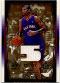 Jalen Rose 2004-05 Upper Deck SP Game Used Edition Jersey Card #88 77/100
