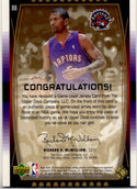 Jalen Rose 2004-05 Upper Deck SP Game Used Edition Jersey Card #88 77/100
